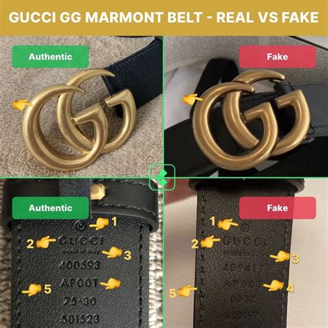 spot a fake gucci belt|gucci marmont belt identification.